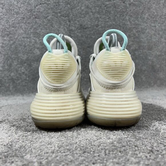 Nike Air Max 2090 CK2612-101 Women's Sz 7 Aurora Green White Running Shoes Used - Picture 7 of 12